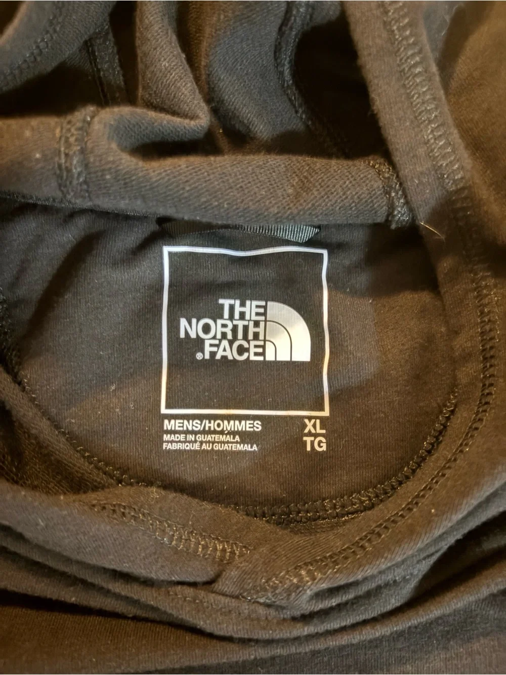 The North Face Men's Black Lightweight shirt/Pullover Hoodie